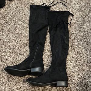 Black Over the Knee Boots